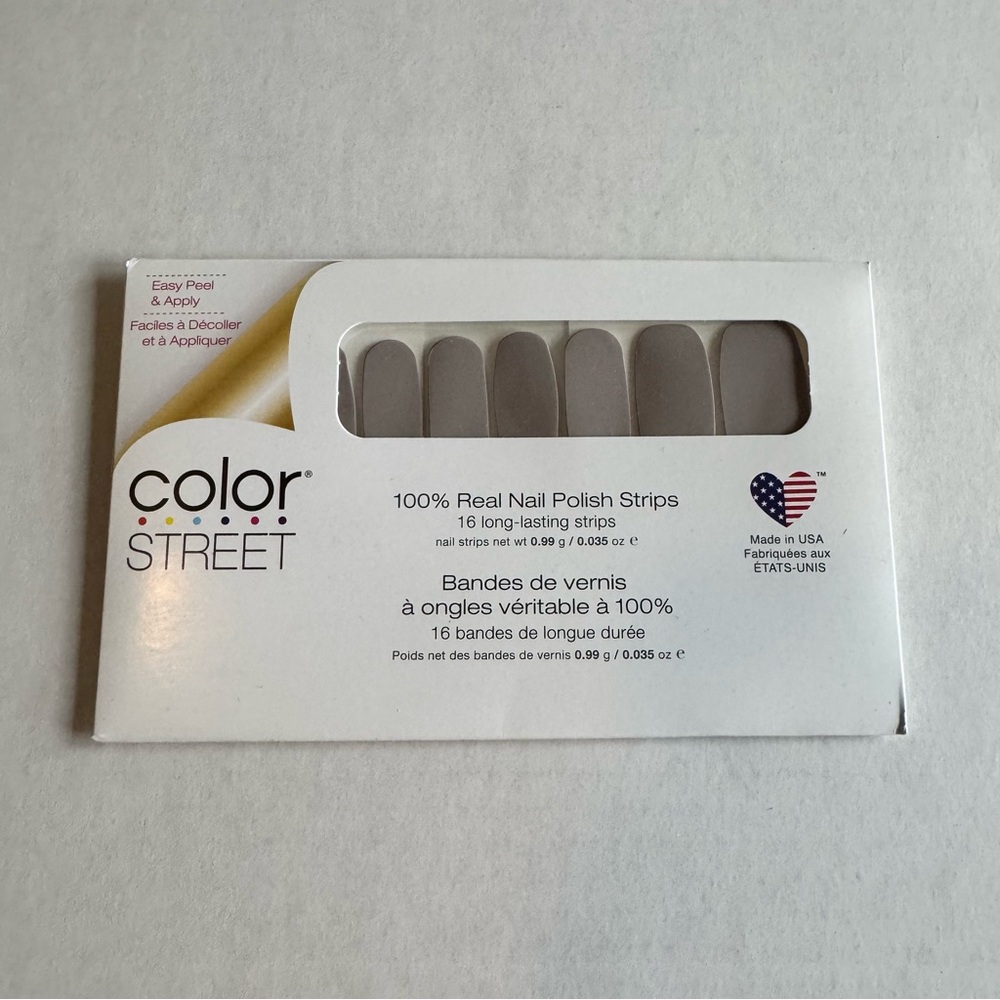 *Retired*Color Street: Amazing Greige | Gray Beige Neutral Classic Minimalist - Picture 3 of 13